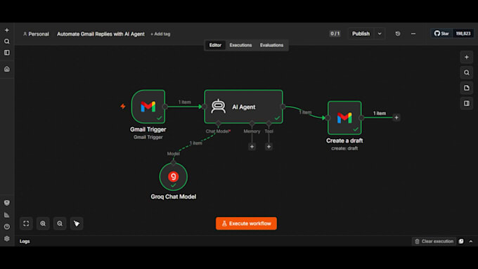 automate gmail replies with ai agent