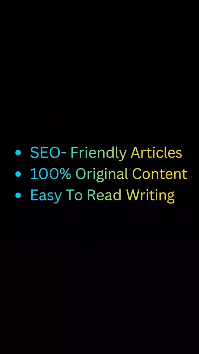 write SEO blog post and articles that rank on google