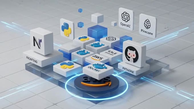 create an ai powered web app and ai saas web application