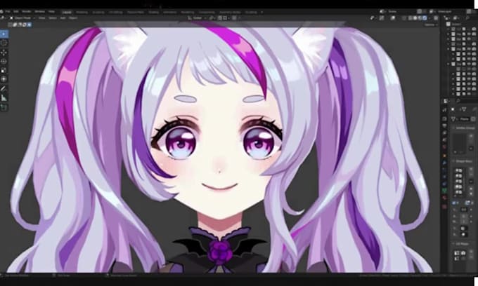 do 3d vtuber rigging live2d vtuber model anime vtuber vtuber rigging for vtube