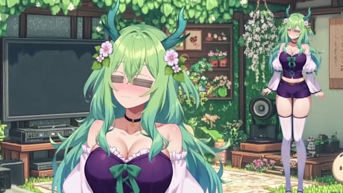 design vtuber and live2d vtuber model rigging with high quality live2d rig