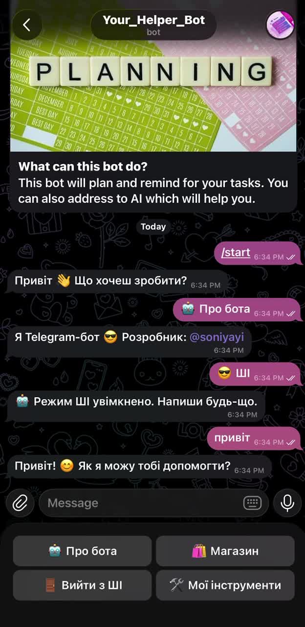 build a custom ai telegram chatbot in python