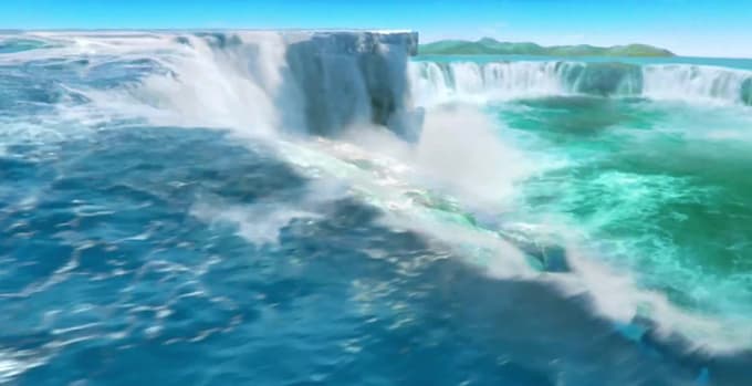 create realistic 3d water simulation and fluid vfx