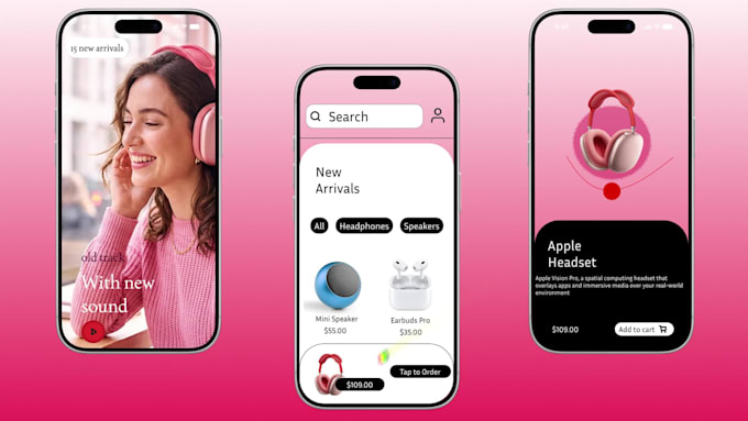 do UI UX design, mobile app or website UI UX design