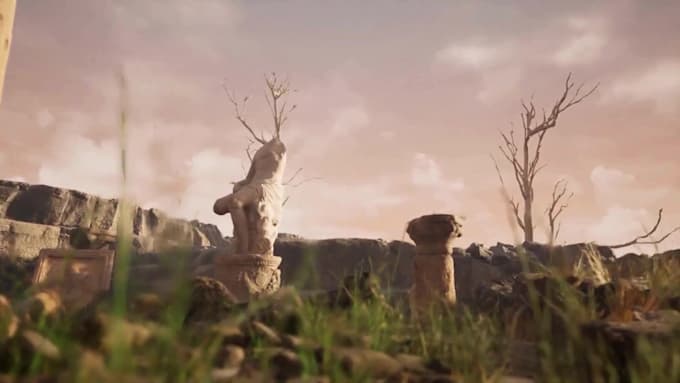 design 3d environment and assets for games and cinematics