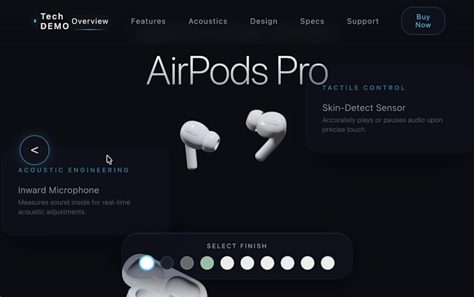 build an interactive 3d website using react and threejs