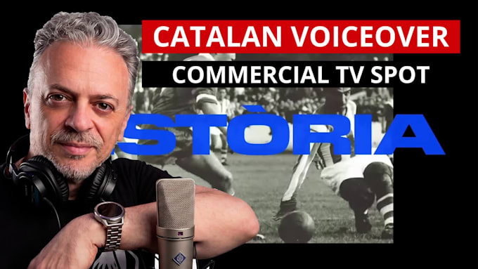 record a professional catalan voiceover for your TV spot
