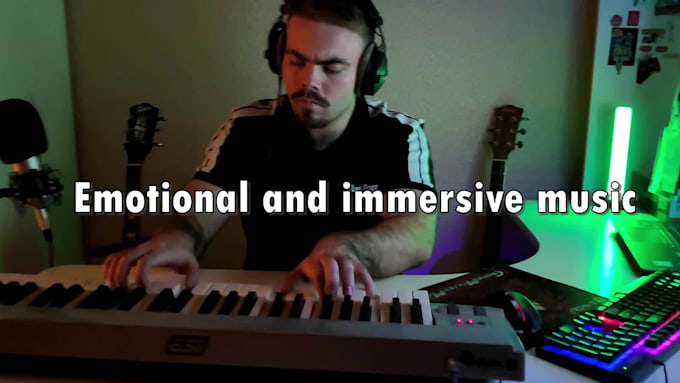 compose emotional music for romantic visual novel