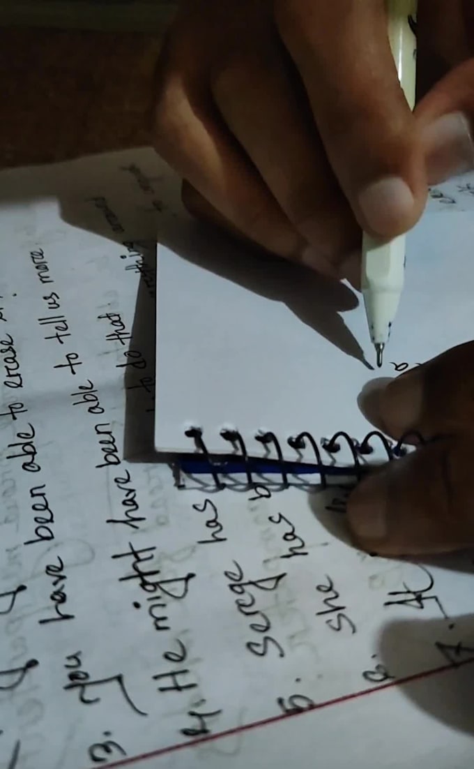 handwrite anything for you
