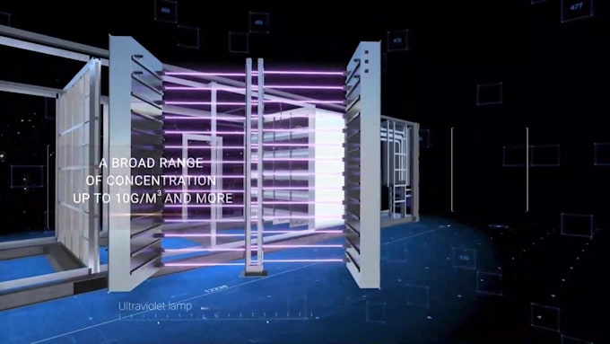 make 3d industrial animation robotic animation 3d product video and rendering