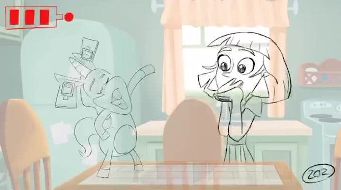 create 2d traditional hand drawn frame by frame animation