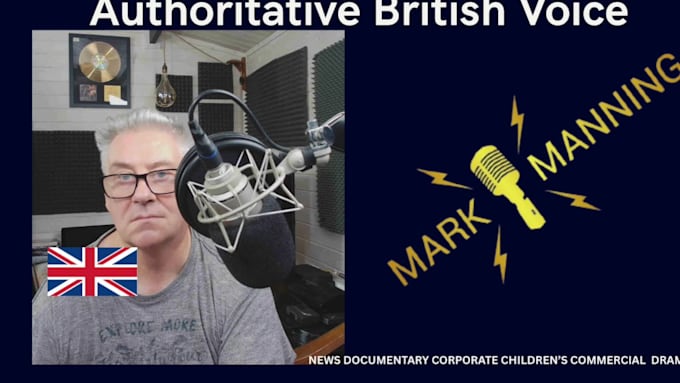 record a professional british voiceover bbc style