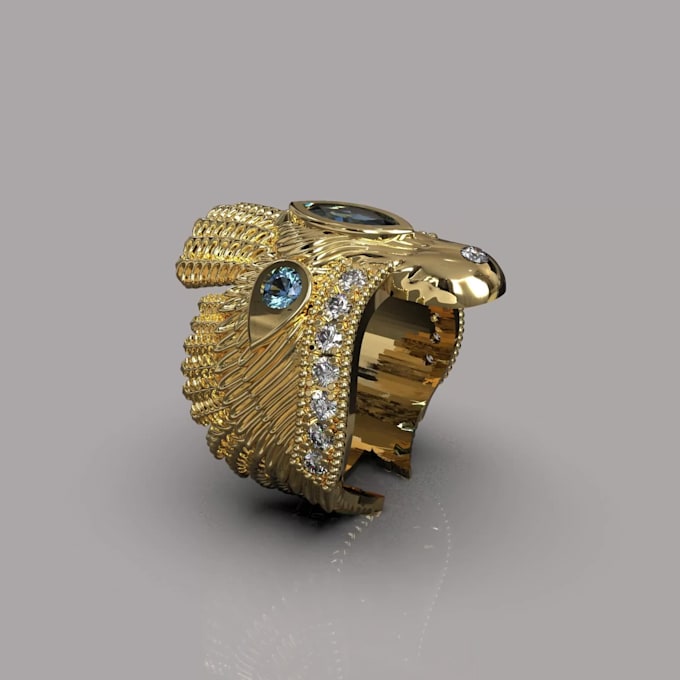 create professional jewelry 3d models in zbrush
