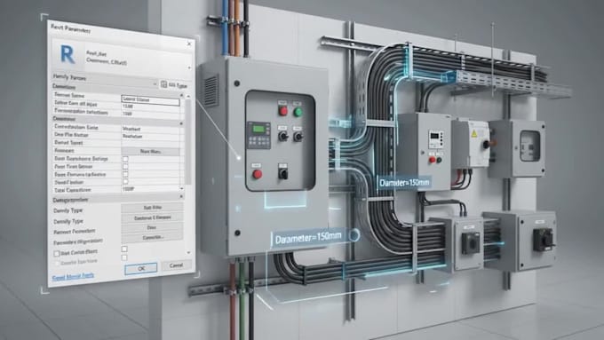 create accurate revit mep families for engineers and consultants