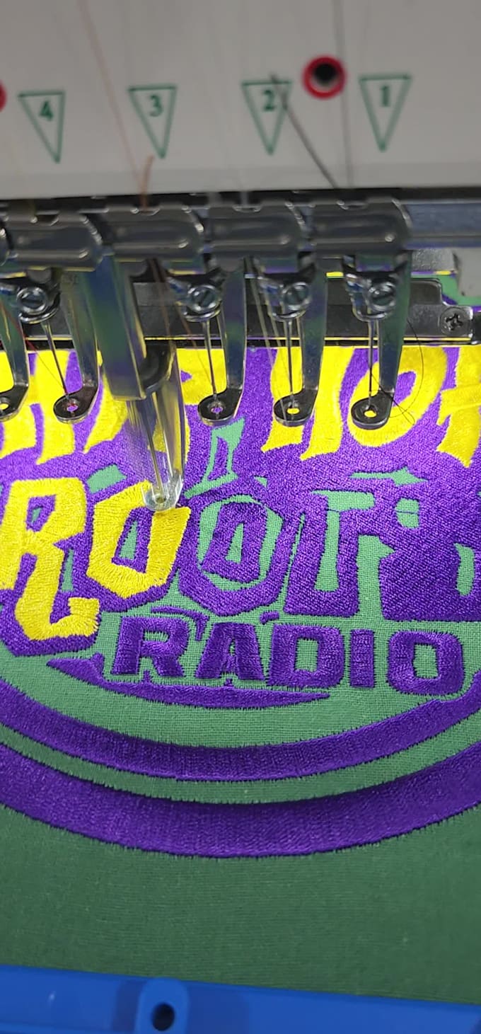 do custom fonts digitizing for embroidery