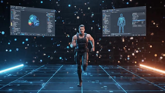 do professional blender and maya character rigging