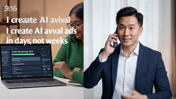 make ai ugc ad video with talking avatar