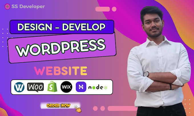 build wordpress website design development