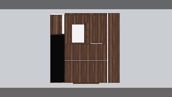 do 2d autocad shop drawings for custom cabinetry and architectural millwork
