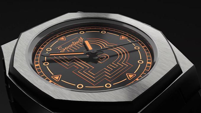 create cinematic 3d watch animation and cgi watch video