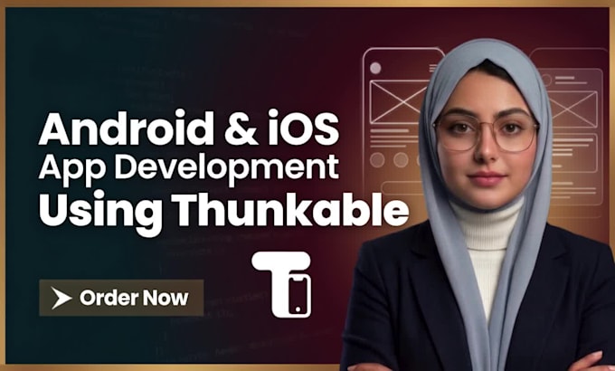 build custom android and ios mobile apps using thunkable no code