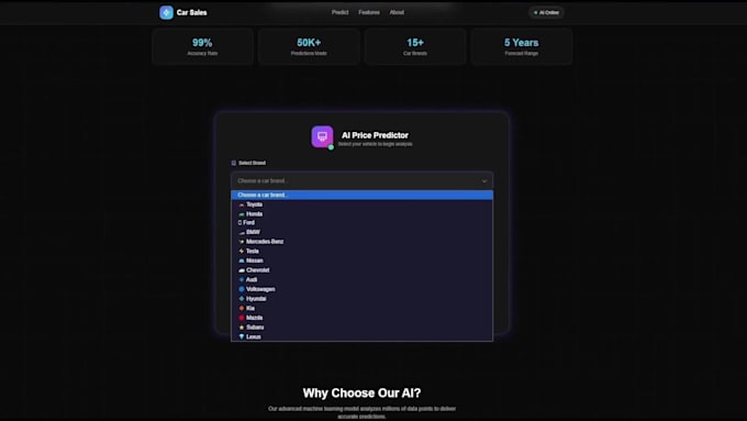 develop ai agents, vapi ai chatbots, and custom ai websites
