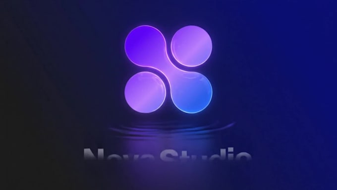 do custom animated logo animation and intro outro video