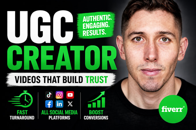 create a high quality millennial ugc video for your brand