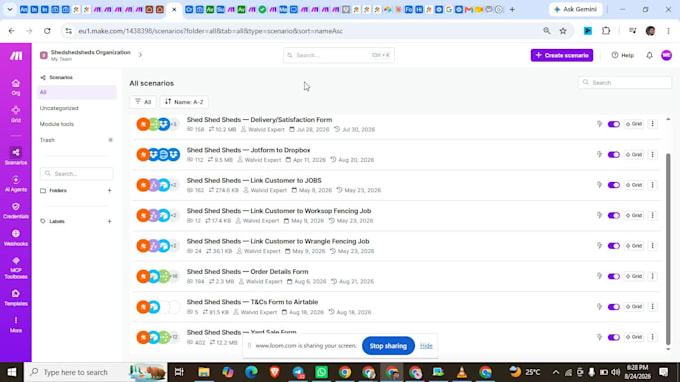 build airtable CRM, database, automation and softr webapp as airtable expert