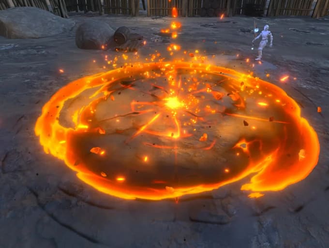 create vfx or visual effects in unreal engine and unity