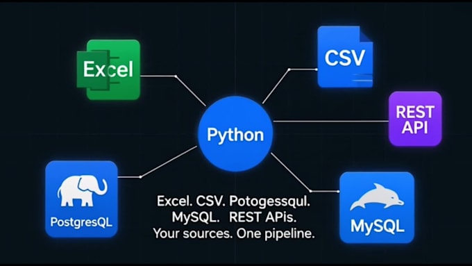 build python etl pipelines for your data