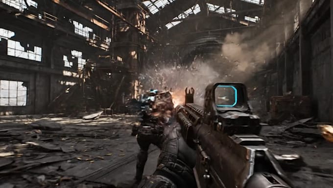 develop a cinematic realistic bodycam fps game in unreal engine 5