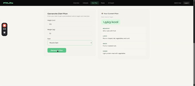 build a full stack web application with python and ai integration