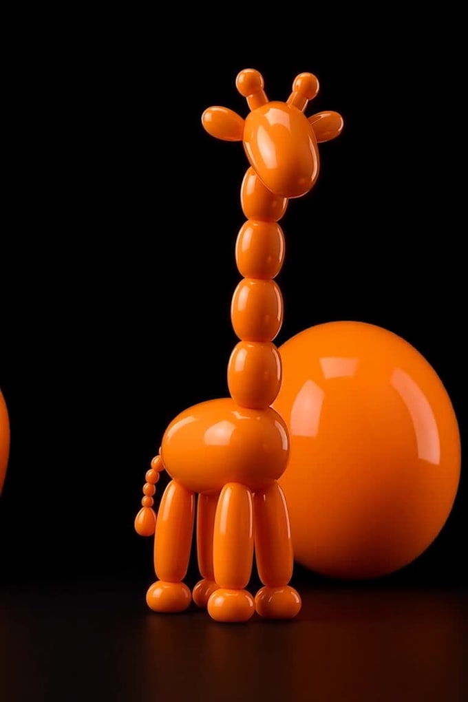create eye catching 3d balloon inflated style art