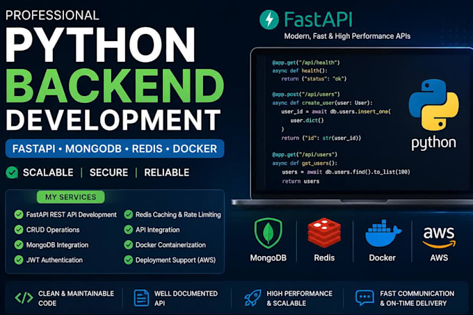 create python web solutions and data analysis dashboards