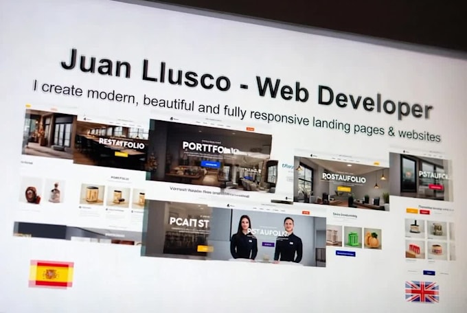 create beautiful modern responsive website HTML CSS js
