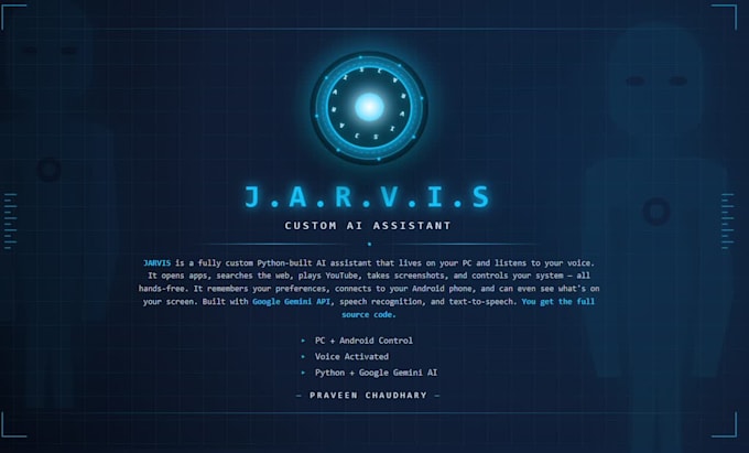 build a custom ai assistant for PC and android