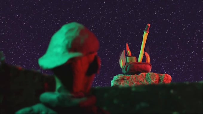 create stop motion claymation animation music video