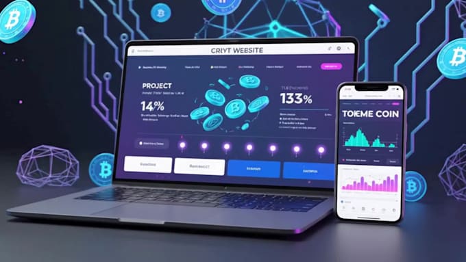 create crypto website meme coin, web3 project, token listing, coin ico listing