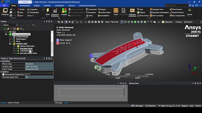 do fea and cfd analysis using ansys with report