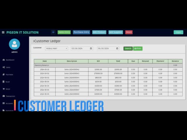 develop pos, erp and inventory management system in laravel