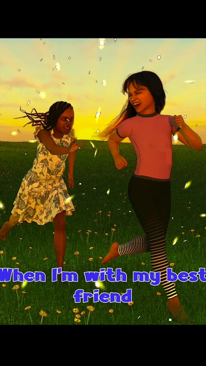 illustrate your childrens book and create the cover art