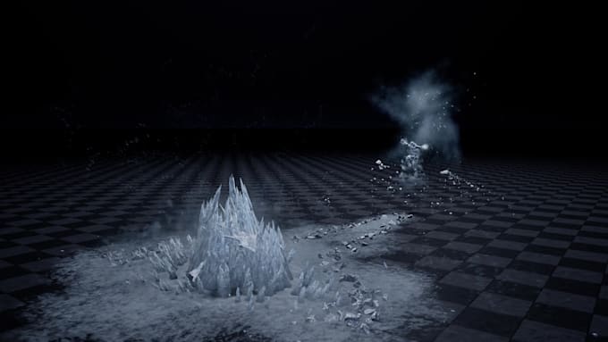 create custom unreal engine vfx with niagara particle system for games and films