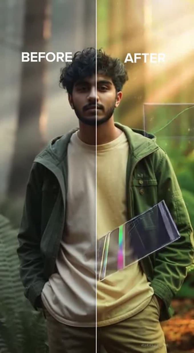 cinematic lightroom editing, color grading and portrait
