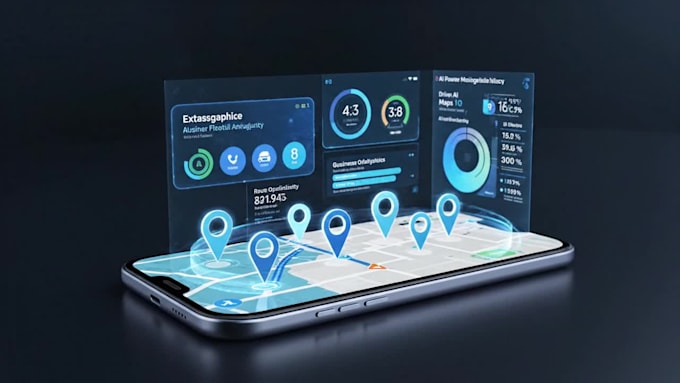 develop ai powered gps tracking, geolocation and navigation mobile app