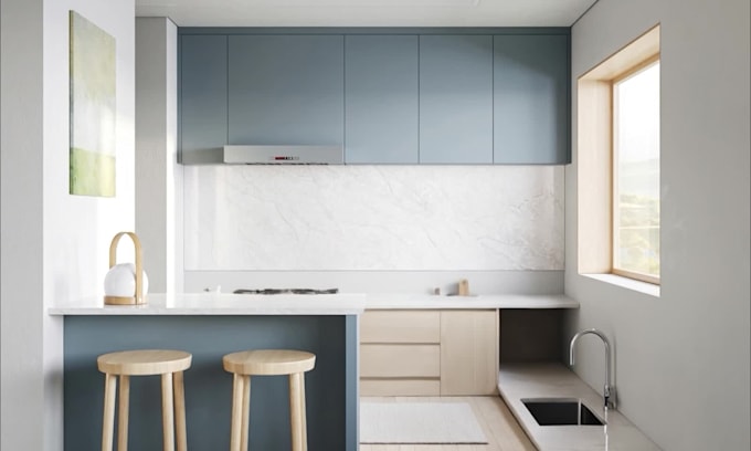 be creating interior renderings and designs for the kitchen