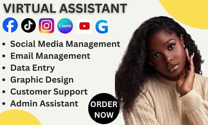 be instagram virtual assistant executive email manager administrative assistant