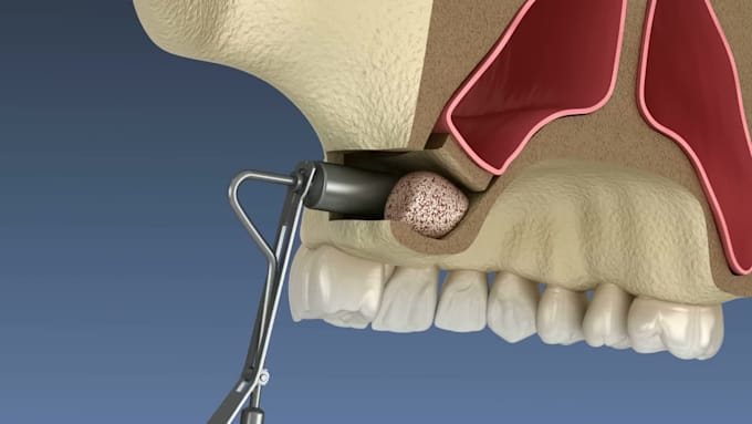 create realistic 3d dental implant animation and dental surgery animation