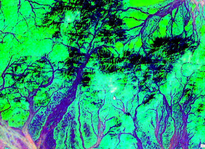 detect gold deposits using satellite imagery and ai remote sensing