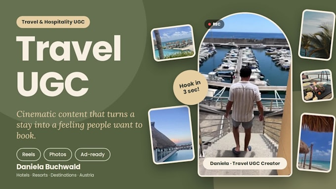 create authentic travel ugc videos for your brand
